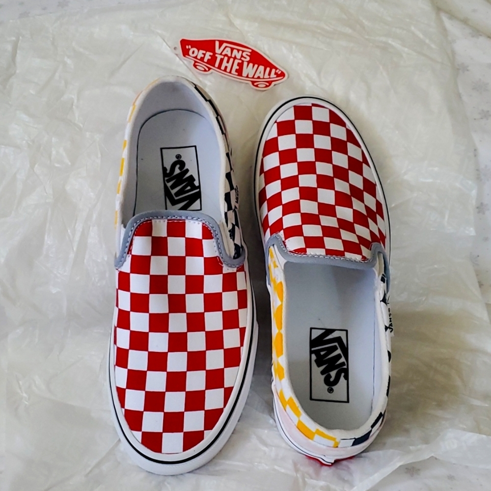 New Van's slip-on shoes.